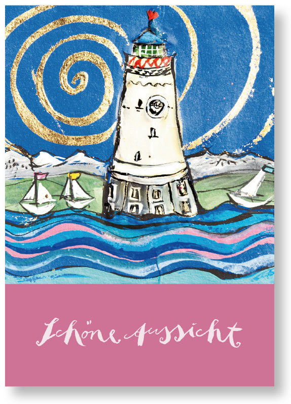 Postkarte „Schöne Aussicht“