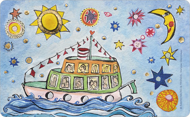 Brettchen &quot;Das kleine Traumschiff&quot;
