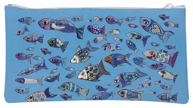 Etuitasche "Kleine Fische"