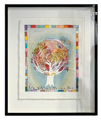 Originalgrafik &quot;Baumgeschenk&quot;