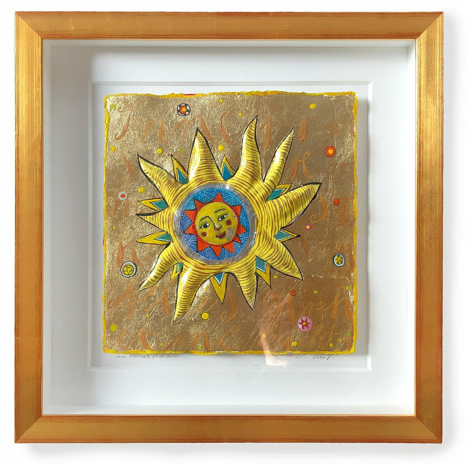 Originalgrafik &quot;Here Comes The Sun&quot;
