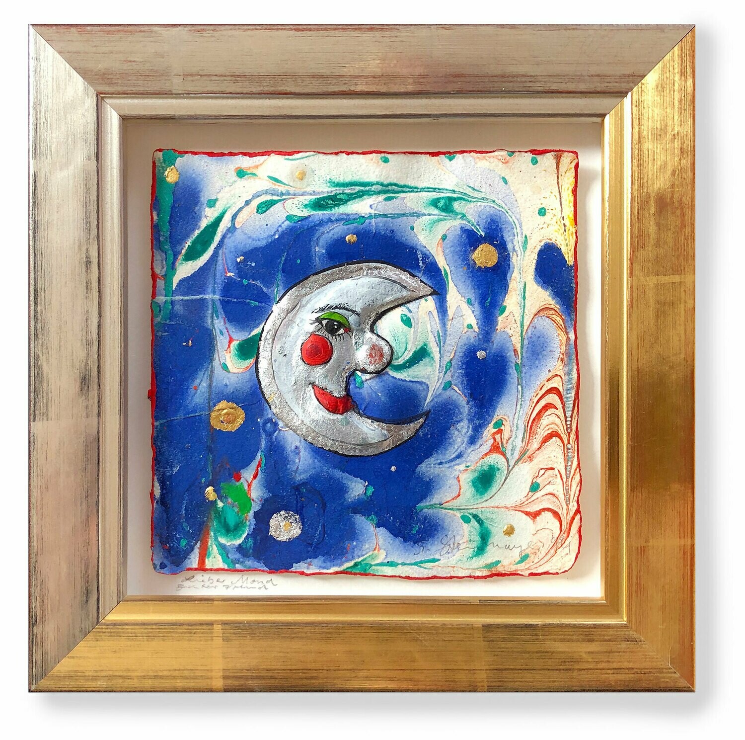 Originalgrafik &quot;Lieber Mond Guter Freund&quot;