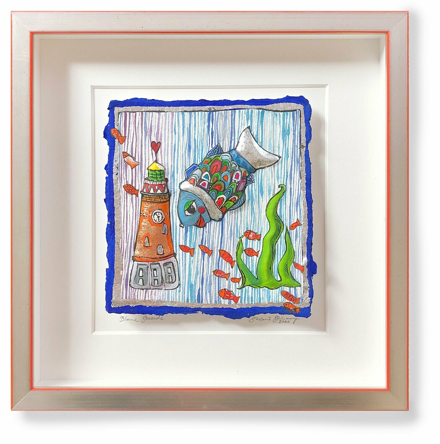 Originalgrafik &quot;Blaue Stunde&quot;