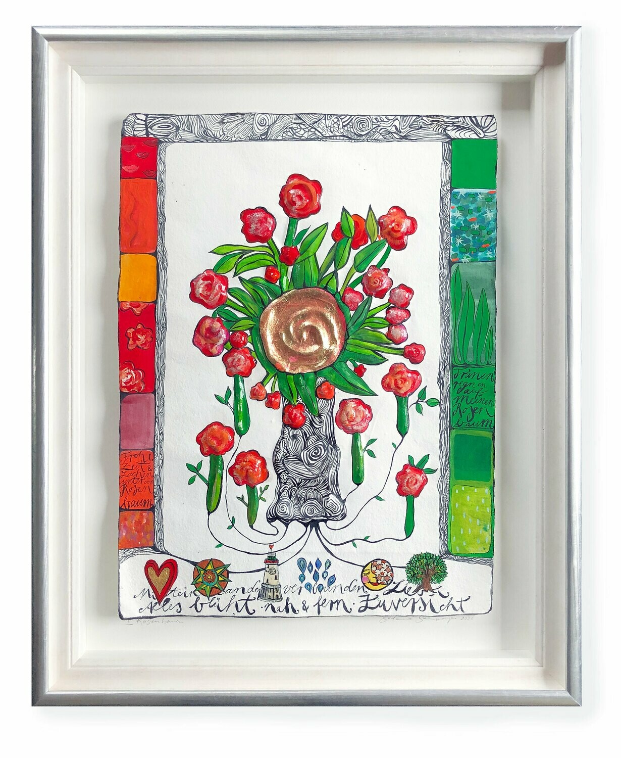 Originalgrafik &quot;Rosenbaum&quot;