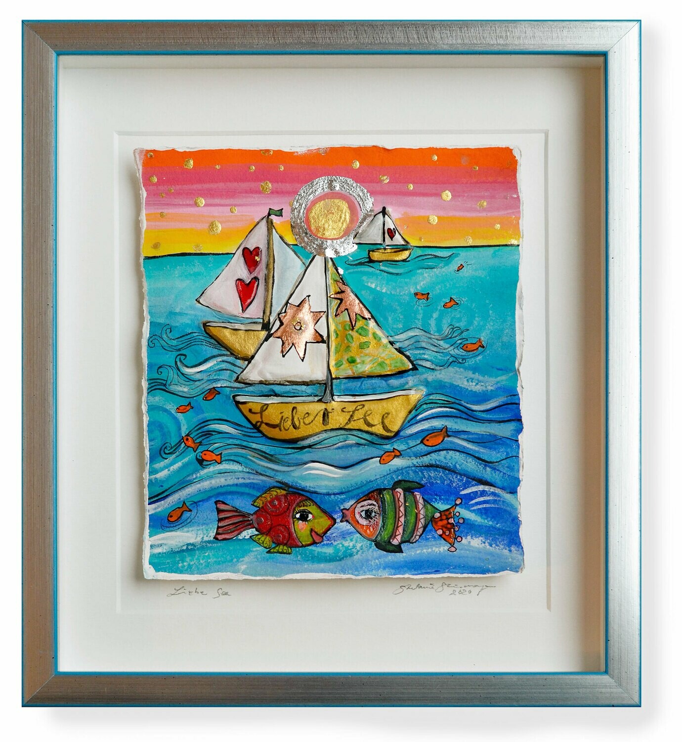 Originalgrafik &quot;Lieber See&quot;