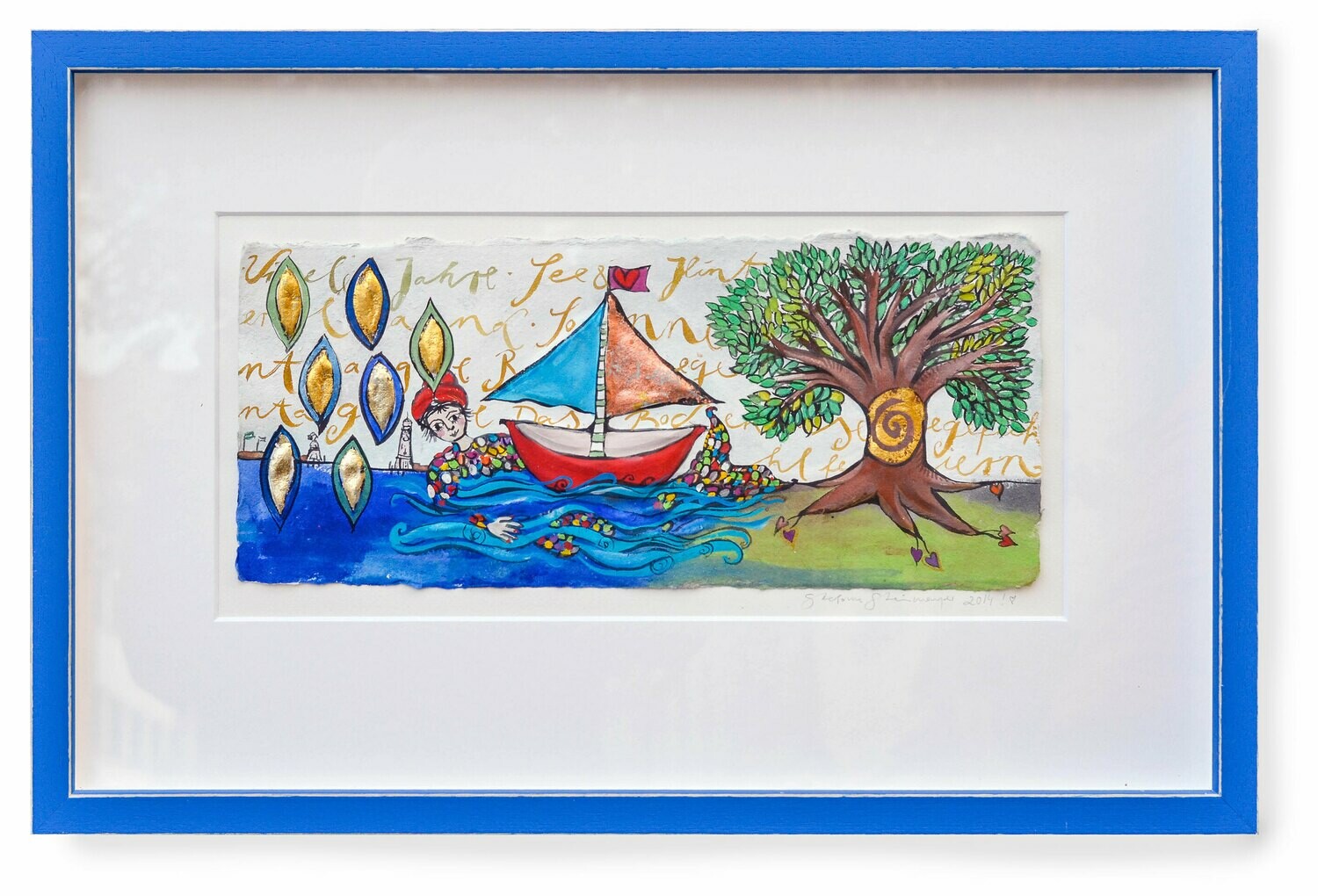 Originalgrafik &quot;See und Hinterland&quot;