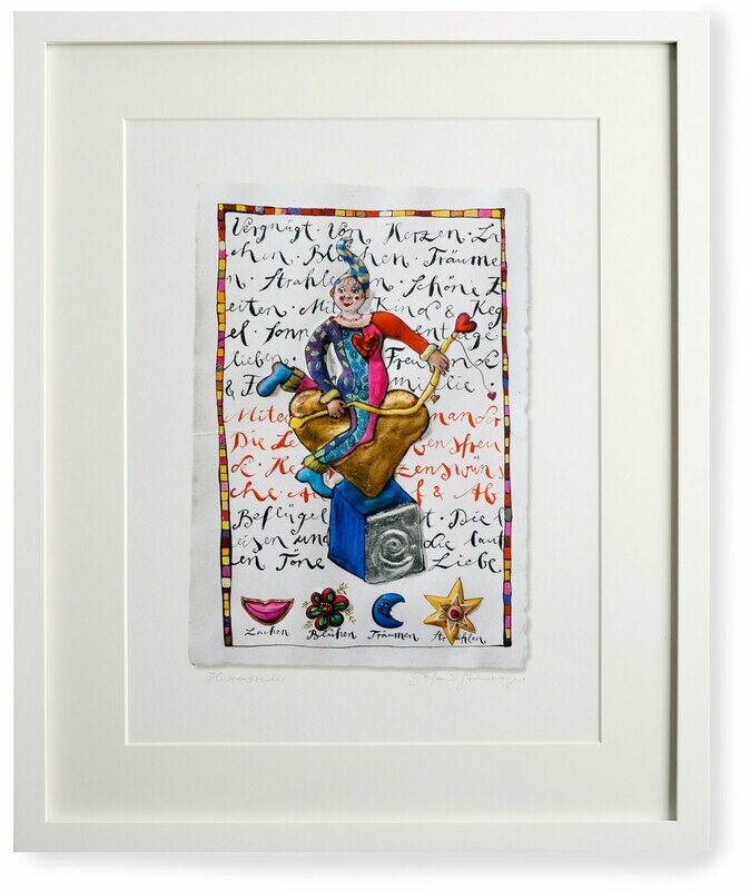 Kunstdruck "Herzensreiter"