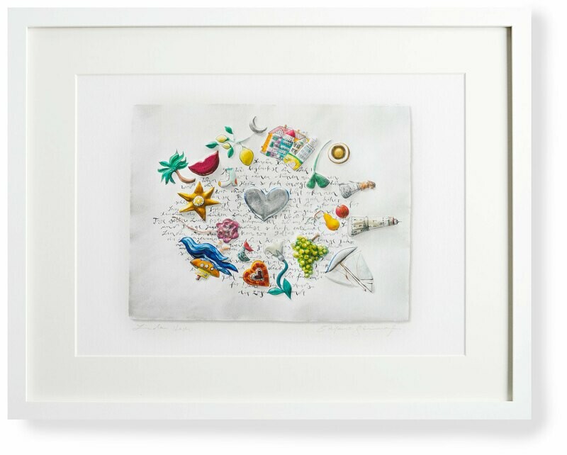 Kunstdruck "Lindau Hoch!"