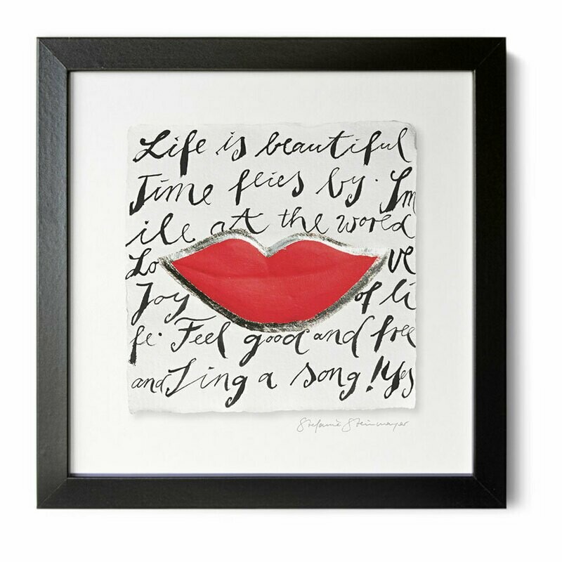 Kunstdruck "Smile"