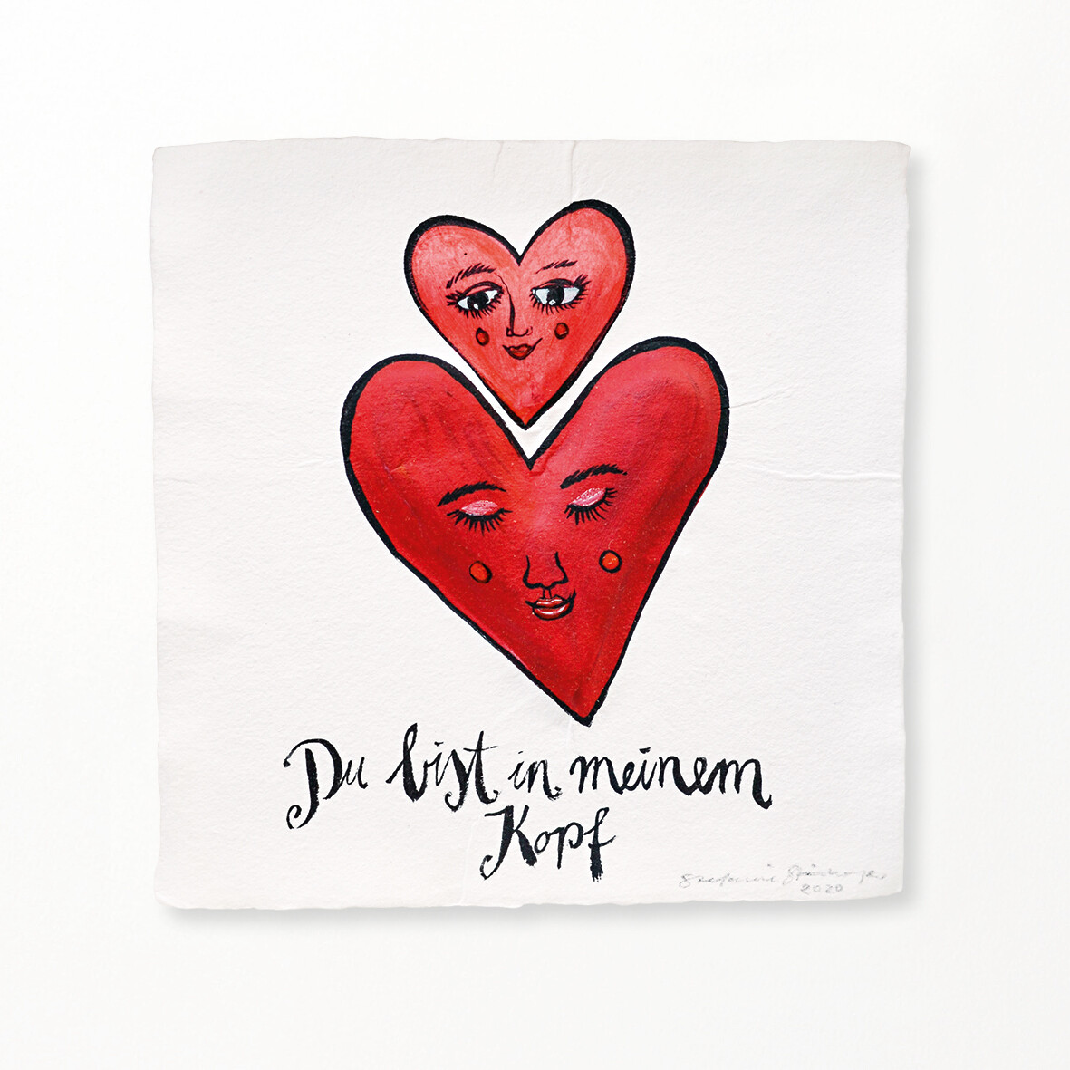 Kunstdruck &quot;In meinem Kopf&quot;