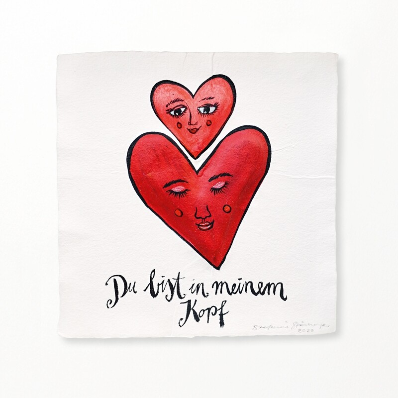 Kunstdruck &quot;In meinem Kopf&quot;
