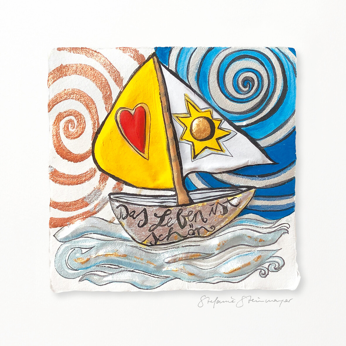 Kunstdruck &quot;Segelreise&quot;