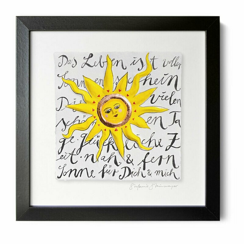 Kunstdruck "Sonne für Dich und Mich"