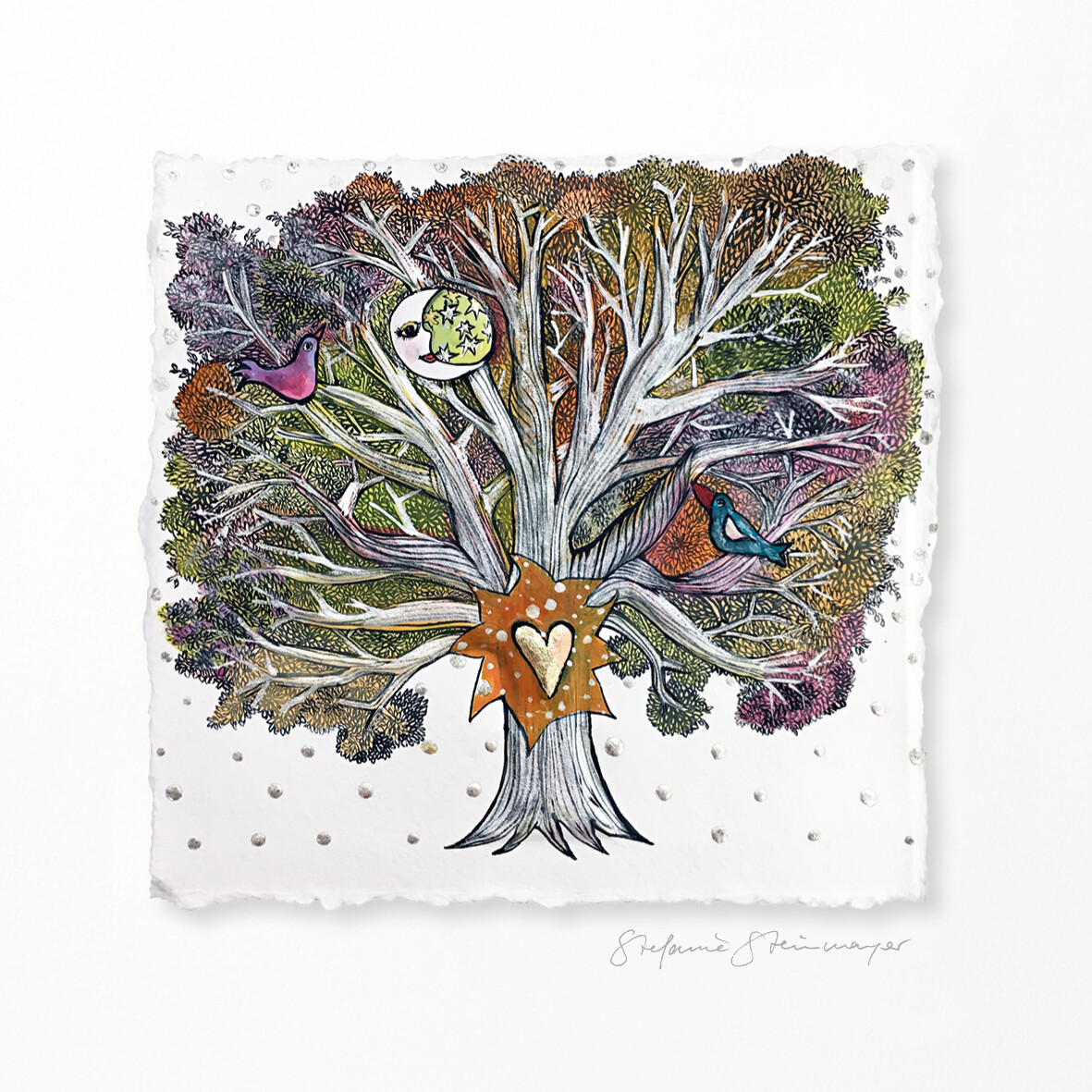 Kunstdruck &quot;Traum Baum&quot;