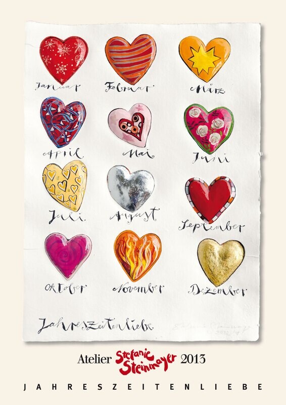 Kalender-Sammlerstück &quot;Jahreszeitenliebe&quot; 2013
