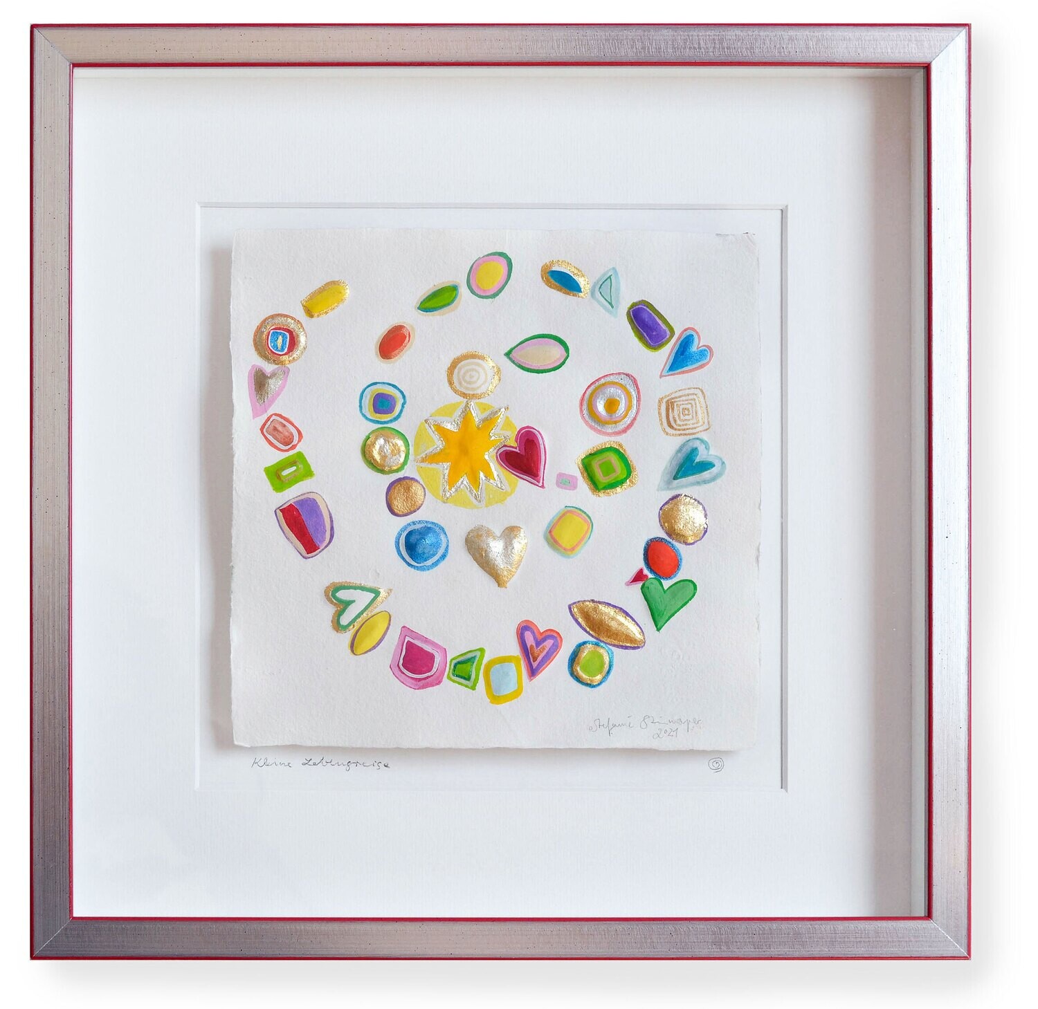 Originalgrafik &quot;Kleine Lebensreise II&quot;