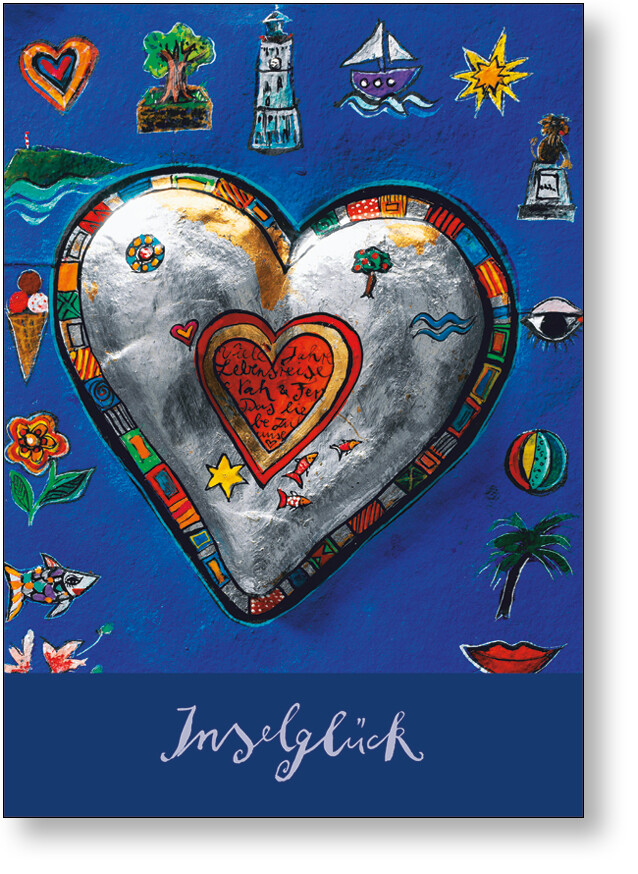 Postkarte „Inselglück“