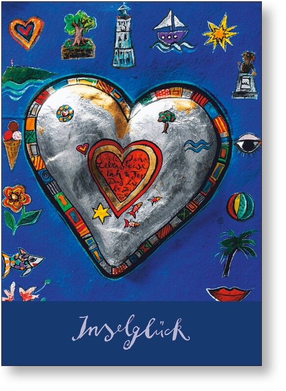 Postkarte „Inselglück“