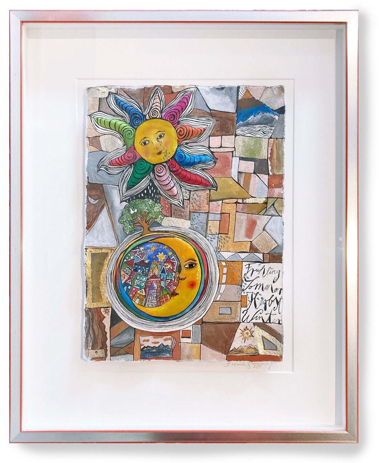 Originalgrafik &quot;Jahreszeitenliebe 22&quot;