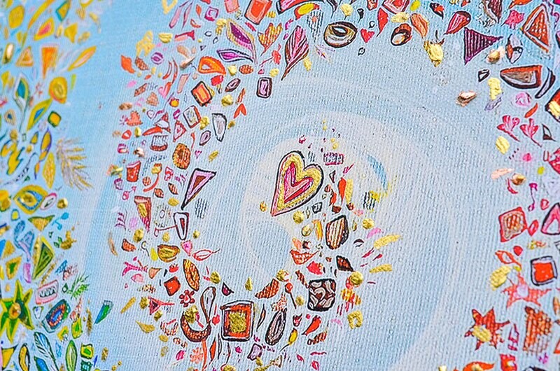 Kunstdruck "Himmelsfenster"