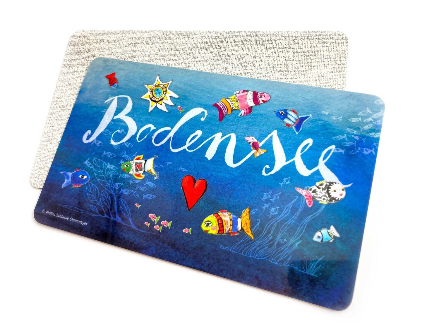 Brettchen &quot;Bodensee-Fische&quot;