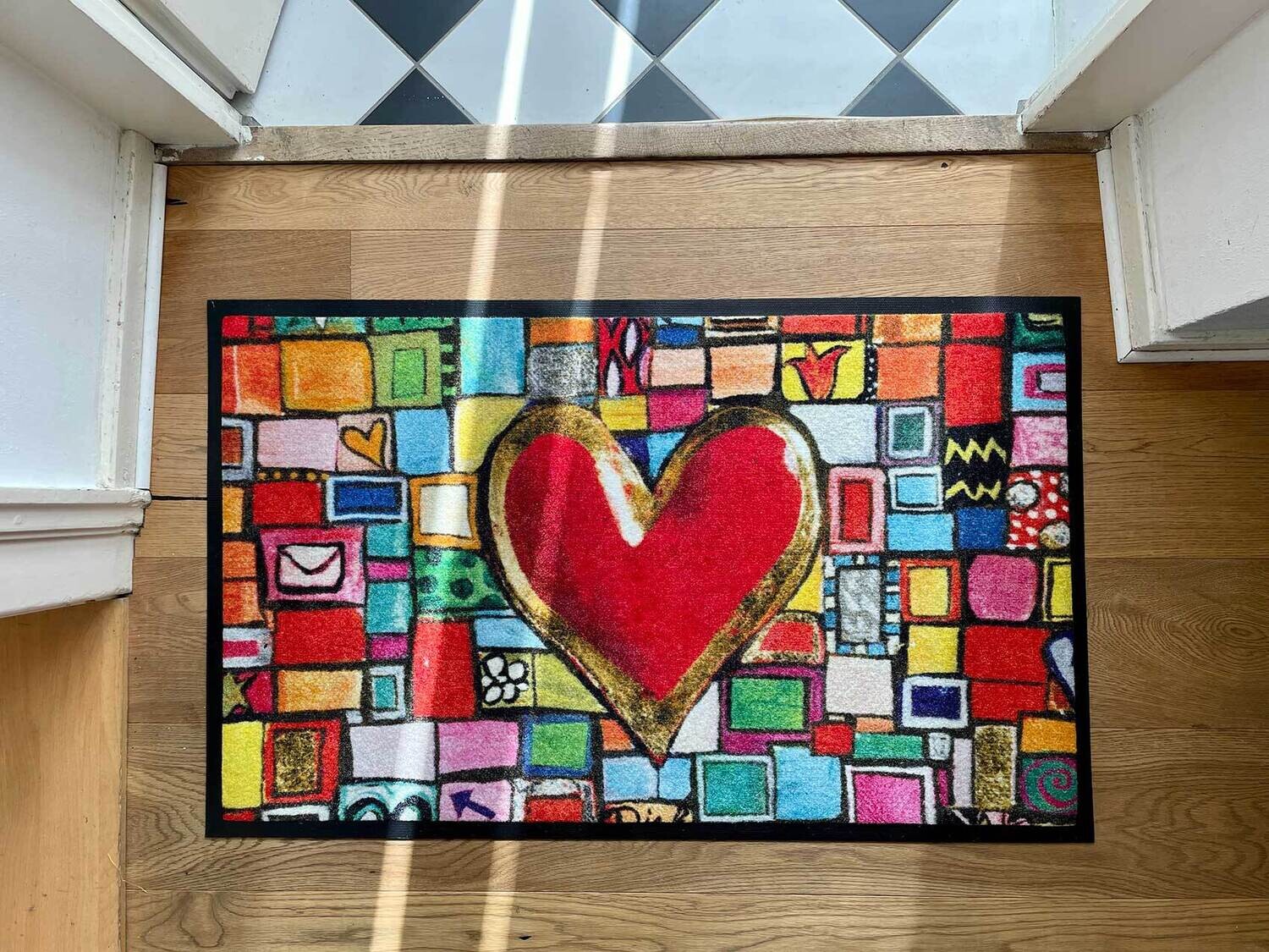 Schmutzmatte „Guten Morgen“ 100 x 60 cm