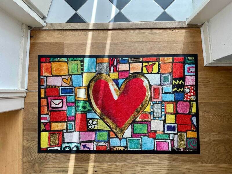 Schmutzmatte „Guten Morgen“ 100 x 60 cm