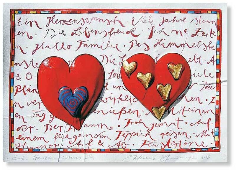 Postkarte „Ein Herzenswunsch“