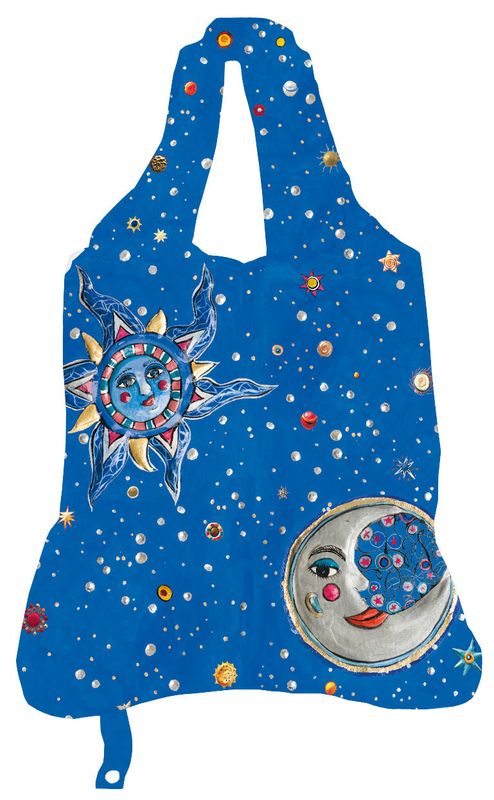 Einkaufsbeutel &quot;Sonne, Mond und Sterne&quot;