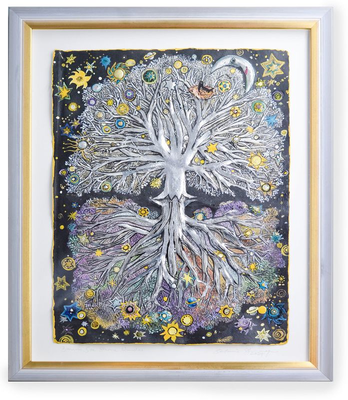 Original &quot;Baum See Sterne Wunder&quot;