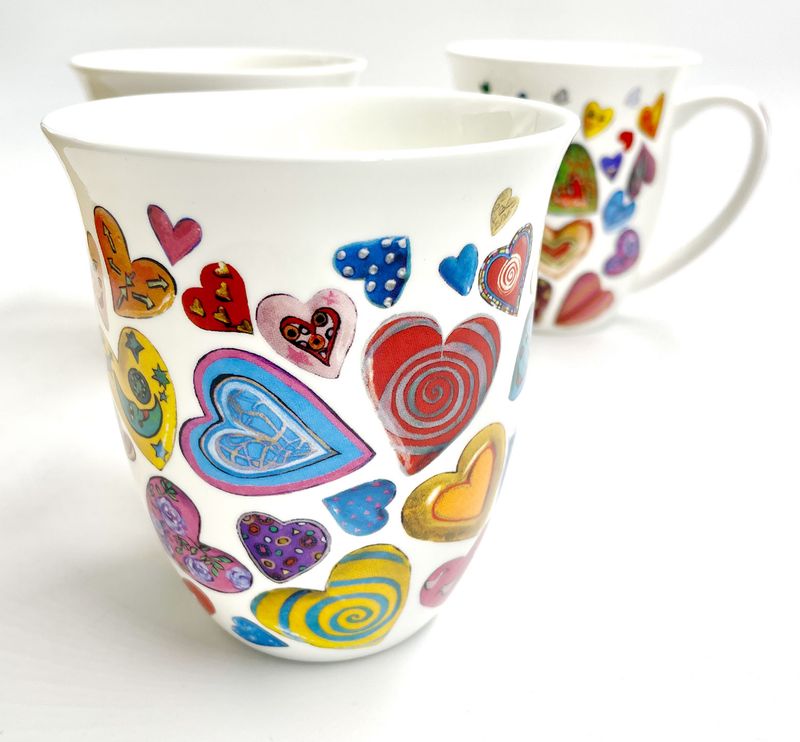 Tasse &quot;Herzenssache&quot;