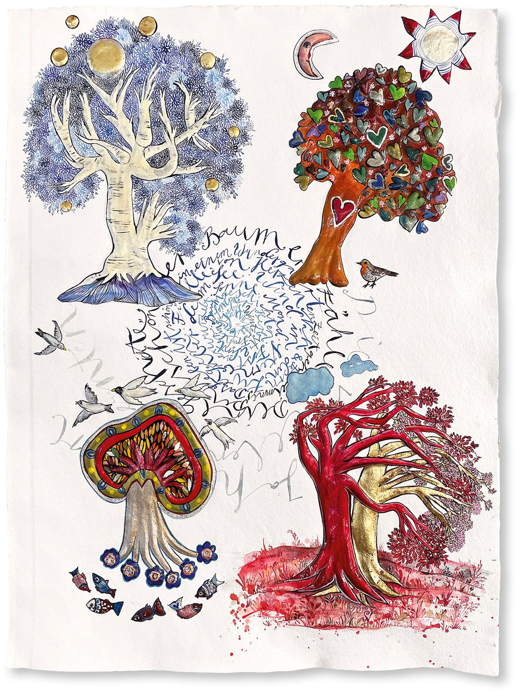 Original "Baumgeschichte III"