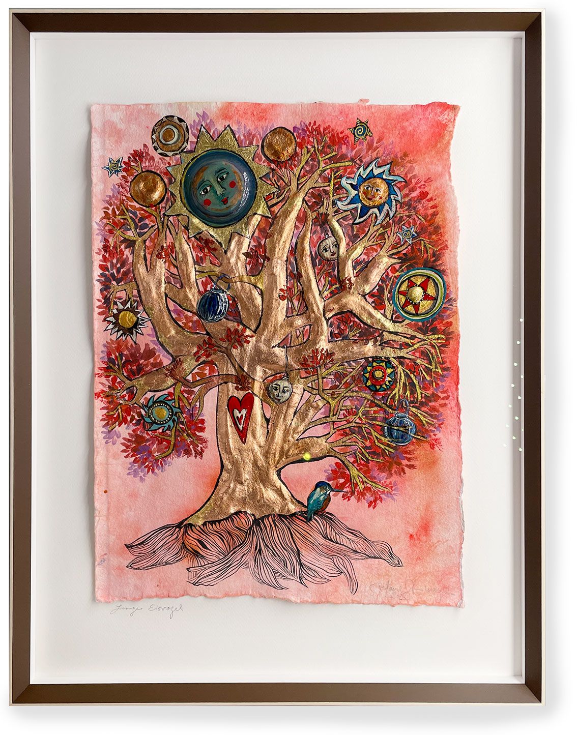 Original "Junger Eisvogel"
