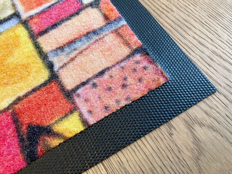 Schmutzmatte „Alles leuchtet“ 75 x 48 cm