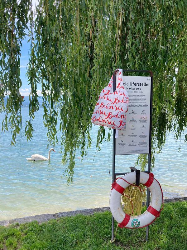 Einkaufsbeutel "Bodenseekarte"