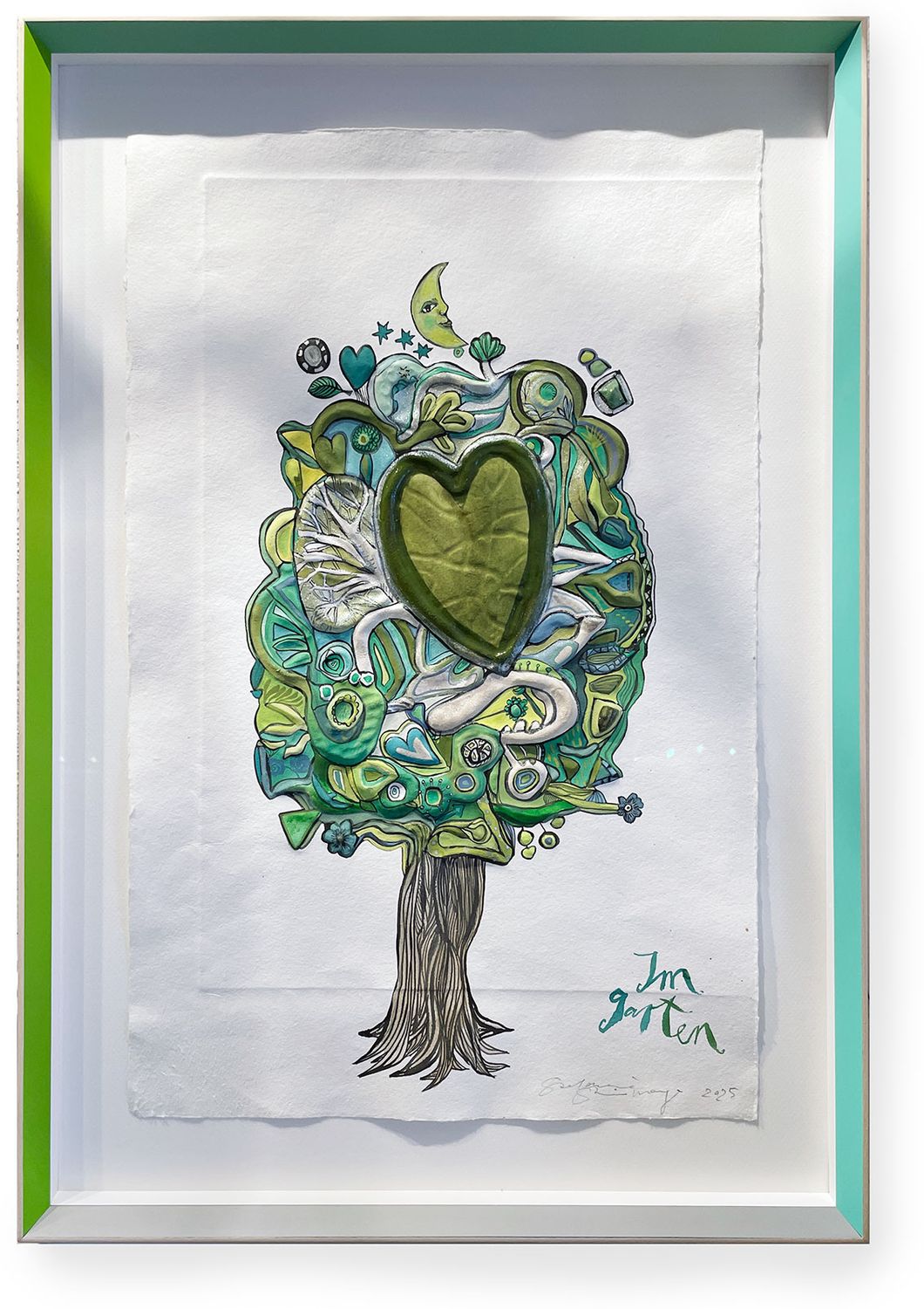 Original "Im Garten"