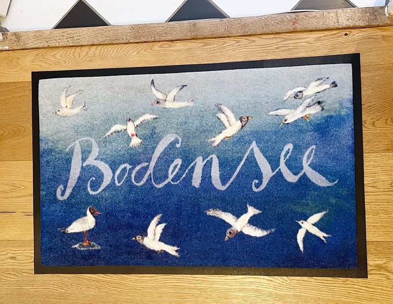 Schmutzmatte „Bodensee-Möwen“ 75 x 48 cm