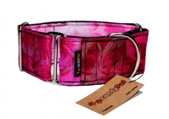 MARTINGALE collar ROSES