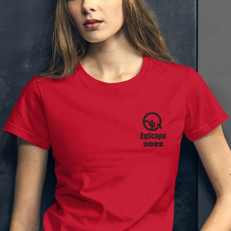 EqScape 2022 Classic logo embroidered T shirt