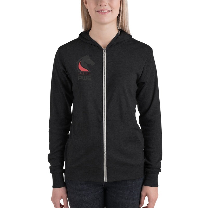 PWE Unisex zip hoodie