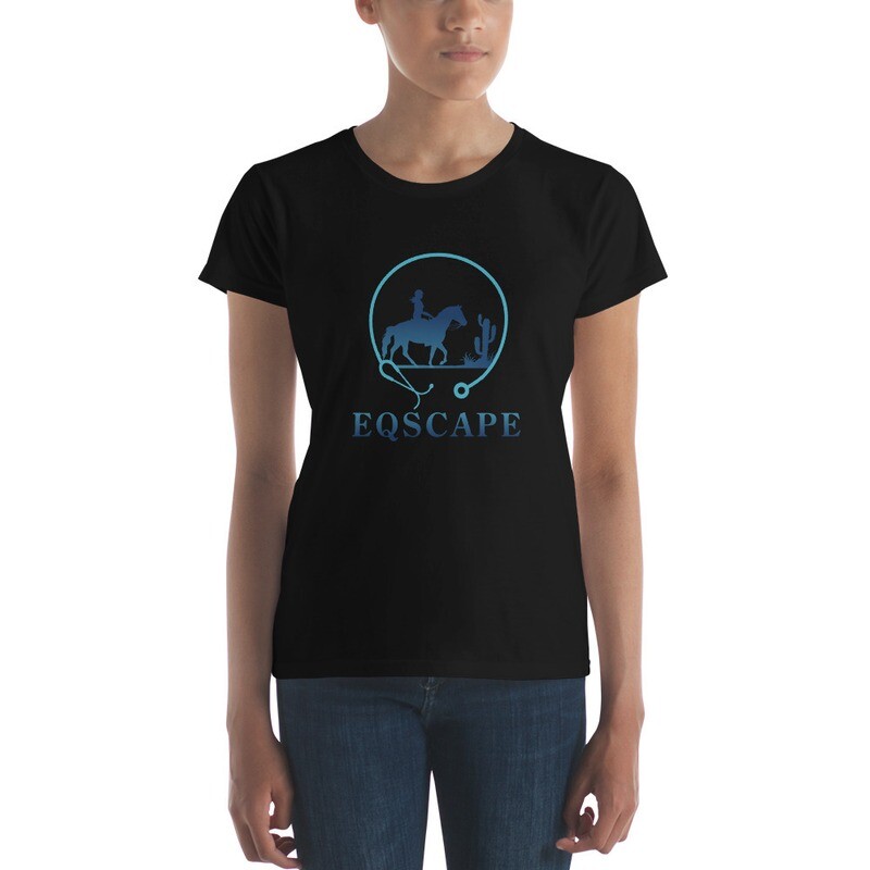 EqScape 2023 Fitted Women&#39;s short sleeve t-shirt