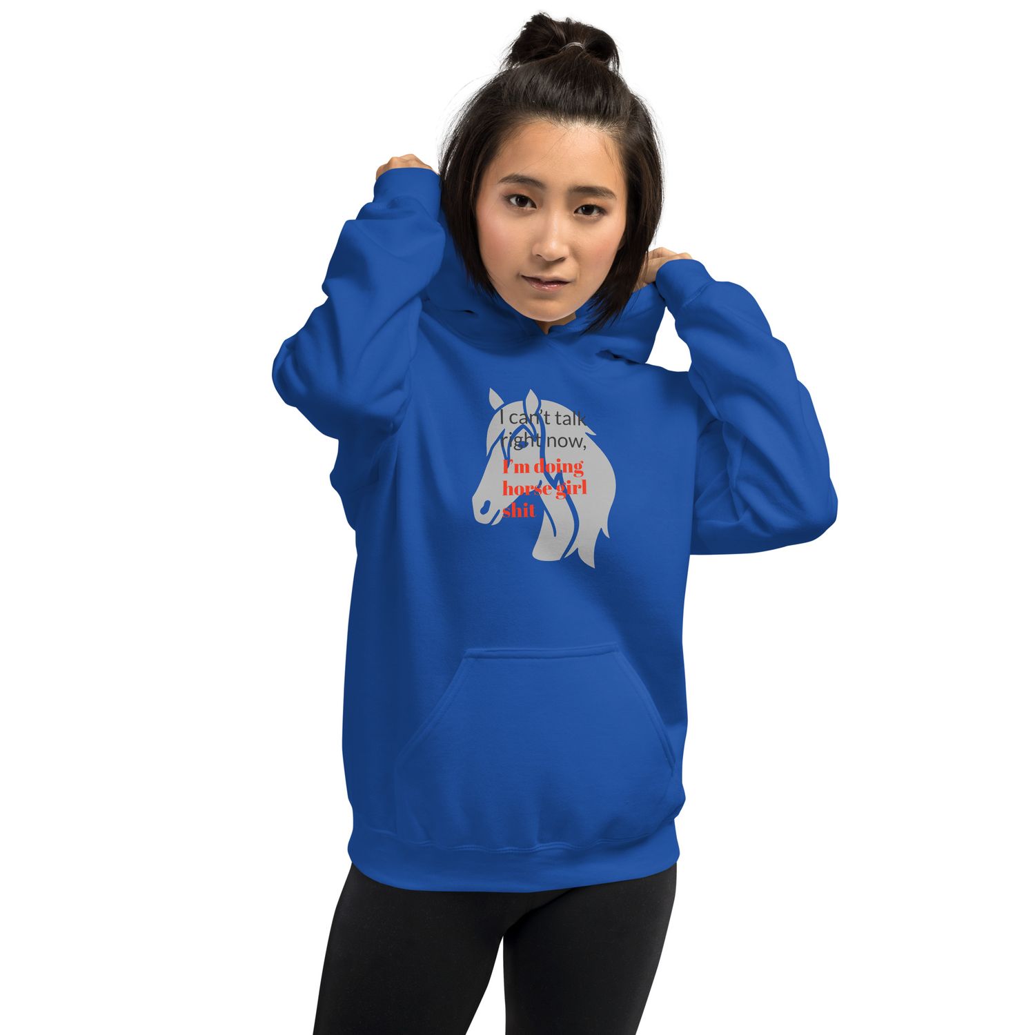 Horse Girl Shit Unisex Hoodie