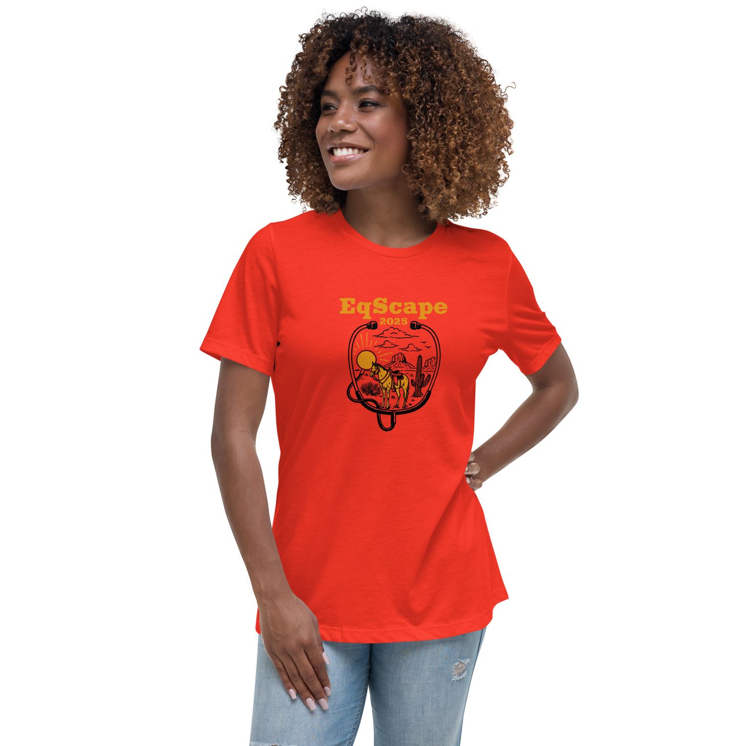 2025 EqScape Women&#39;s Relaxed T-Shirt