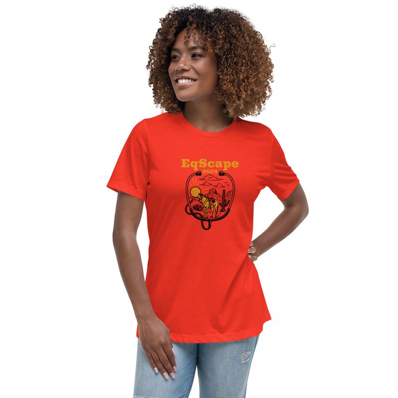 2025 EqScape Women&#39;s Relaxed T-Shirt