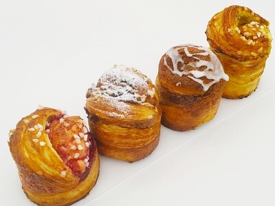 BRIOCHE FEUILLETÉE DE CHOCOLATE O FRAMBUESAS