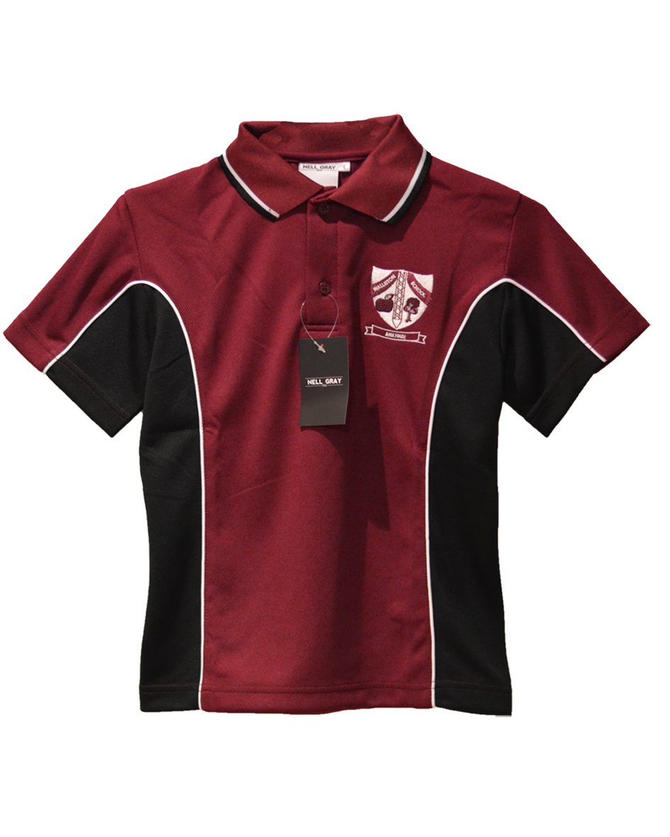 Maroon Polo size 14