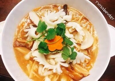 传统台湾肉羹湯