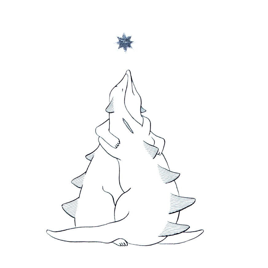 Happy Stegmas Greeting Card