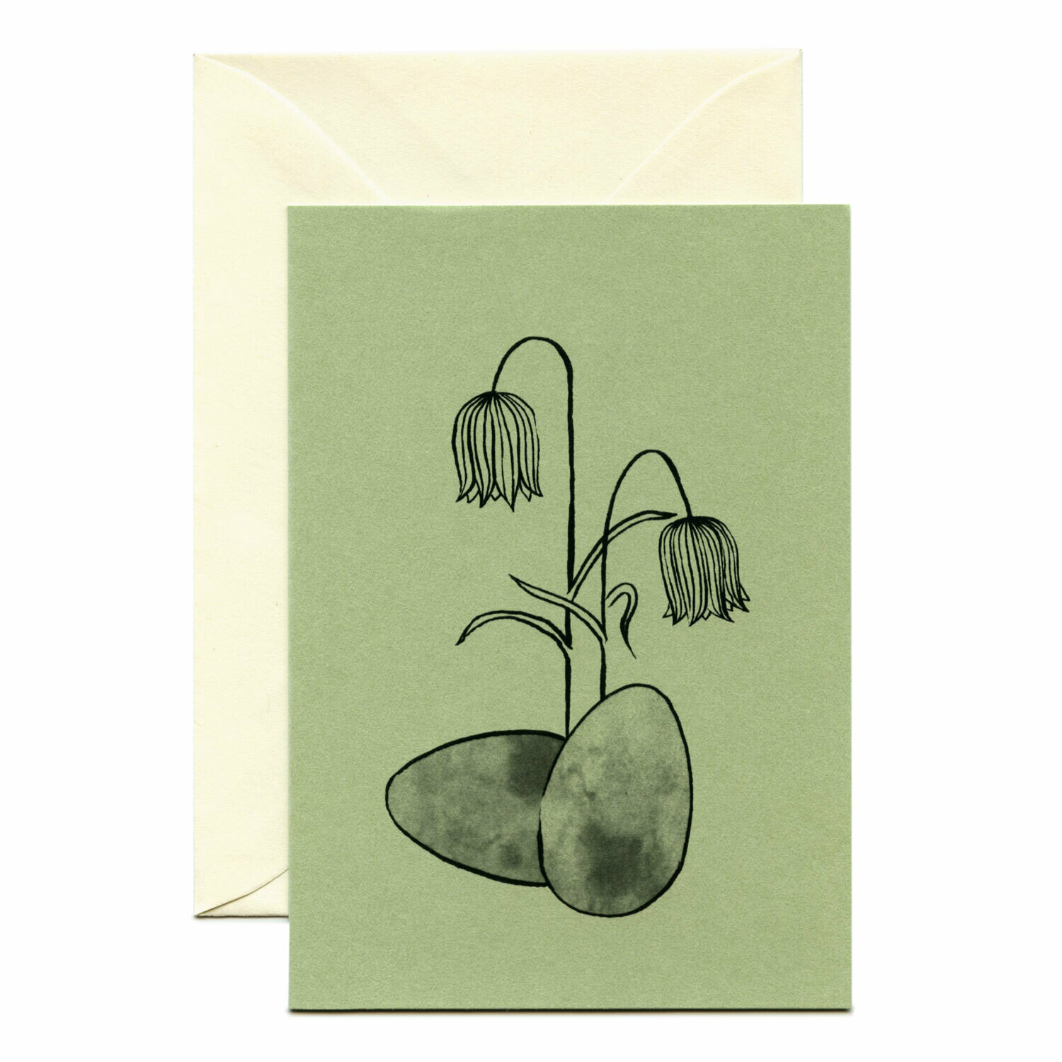 Easter Flowers Greeting Card