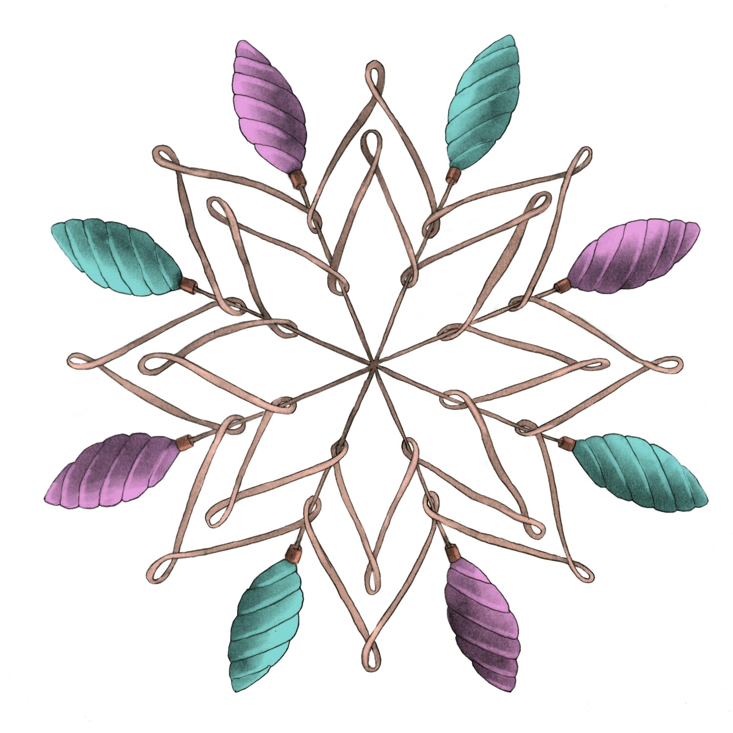 Festive Lights Greeting Card